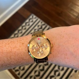 Kate Spade Gramercy Grand Rose Gold Watch